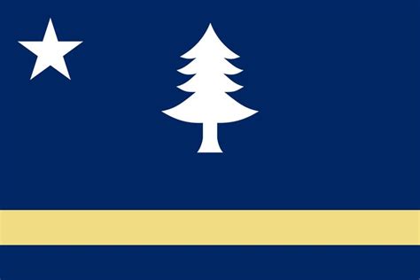 State of Maine flag : vexillology | Maine flag, Flag, Earth flag