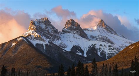 Three Sisters Canmore | Dean McLeod Photography