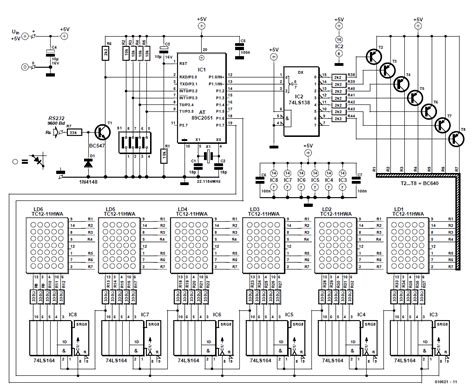 Led moving sign circuit - chicksdast