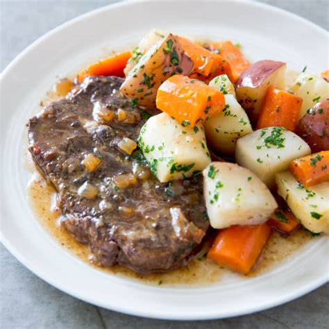 Slow-Cooker Braised Steaks with Root Vegetables | America's Test ...