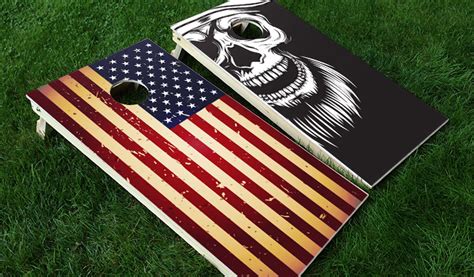 Customizible Cornhole Decals | StickerYou Products - StickerYou