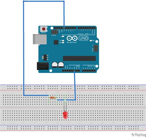 Make a Simple LED Circuit | Arduino Project Hub