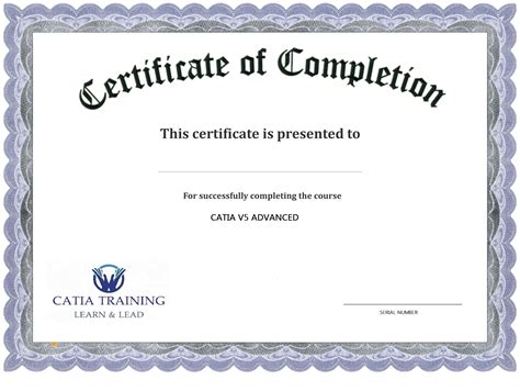 sample-course-completion-Blank-Excellence-Certificate-Of-Completion