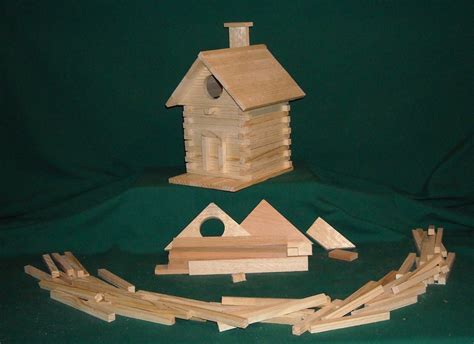 Log Cabin Bird House kit | Etsy