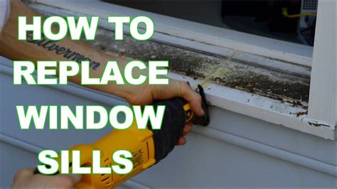 HOW TO remove/replace WINDOW SILLS | Window replacement, Exterior ...