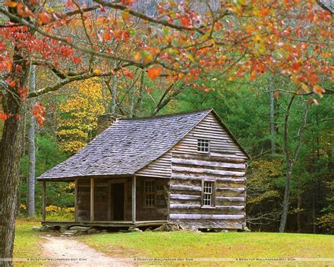 Mountain Cabin Autumn Wallpapers - 4k, HD Mountain Cabin Autumn ...