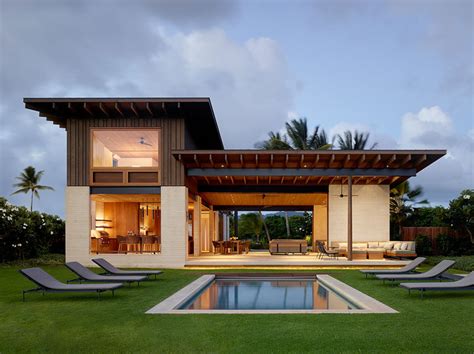 This New Home In Hawaii Was Designed To Enjoy Indoor/Outdoor Beachfront ...