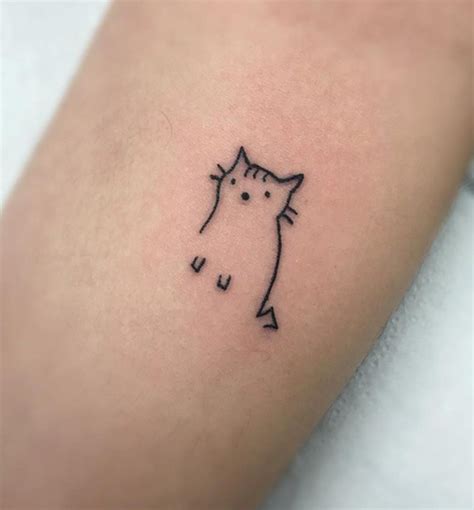 Details more than 84 small cat tattoo latest - in.coedo.com.vn