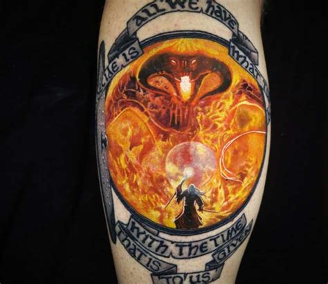 Gandalf vs Balrog tattoo by Carlos Rojas | Post 21586 | Lord of the ...