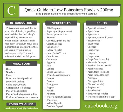 Low Potassium + Plant-Based Recipes - Cukebook.org | Low potassium diet ...