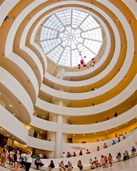 Solomon R. Guggenheim Museum by Frank Lloyd Wright. (1959) Location: # ...