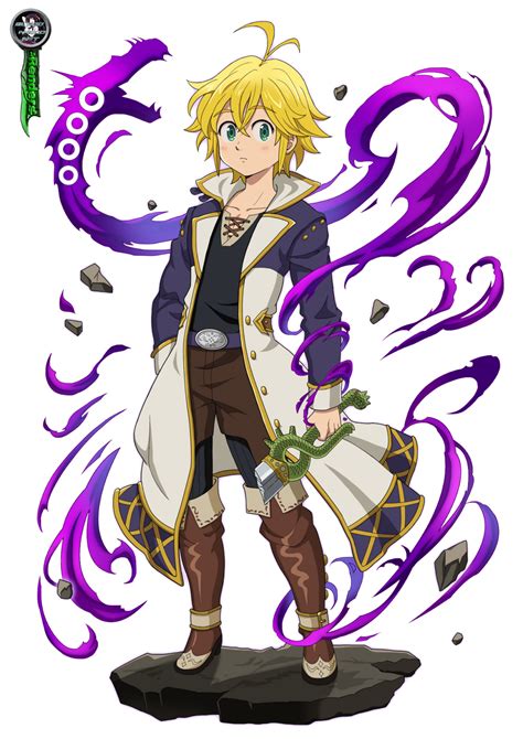 Seven Deadly Sins Meliodas Render by BloodAkenoArt on DeviantArt