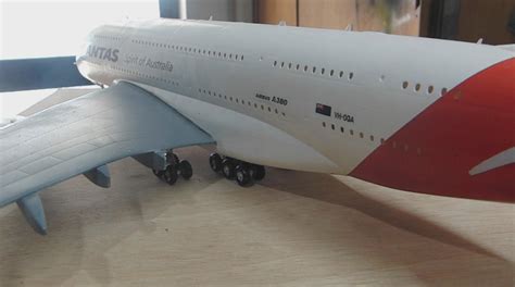 JN Model kits Review: Revell 1/144 Airbus A380 Qantas Airlines