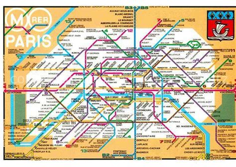 AK / Ansichtskarte Metro U Bahn Subway Underground Paris Plan du Metro ...