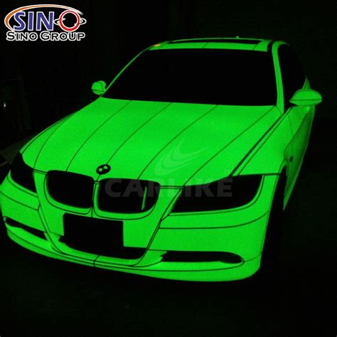 CL-PL Photoluminescent Glow In The Dark Car Wrap Vinyl Sticker | SINO VINYL