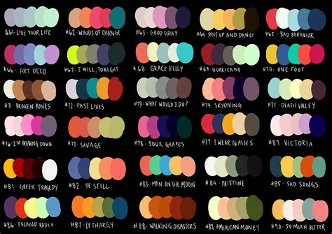 Color Palettes For Artists - Image to u