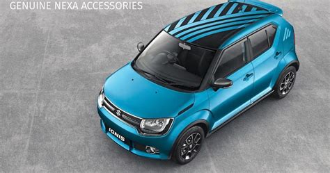 Maruti Suzuki Ignis Accessories Launched by Nexa - MOTOAUTO