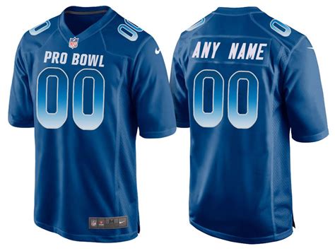 2018 PRO BOWL NFC PRO BOWL ROYAL CUSTOM JERSEY Buy Good Jerseys at Cheap Pr