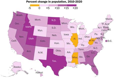 2020 Census shows U.S. population grew at slowest pace in history ...