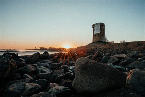 Lighthouse During Sunset · Free Stock Photo