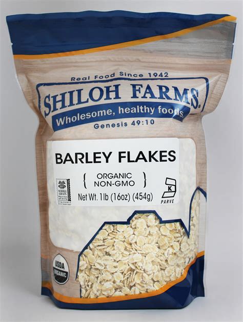 Barley Flakes | Organic-Whole Grain | Shiloh Farms