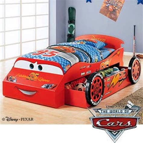 Disney Lightning McQueen Twin Bed with Trundle