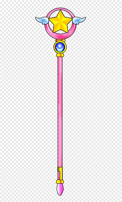 Cardcaptor Sakura Wand Drawing, magic Staff, ribbon, magic, sceptre png ...