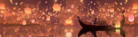 Tangled Floating Lanterns Desktop Wallpaper | Tangled lantern wallpaper ...