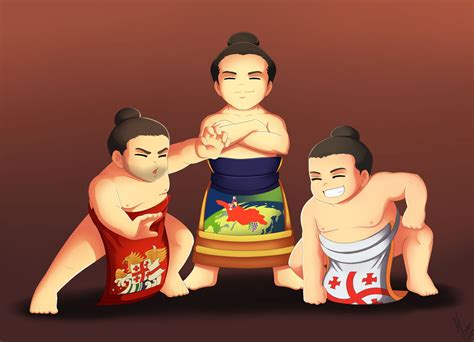 GF:Georgian Sumo Wrestlers by xXUnicornXx on DeviantArt