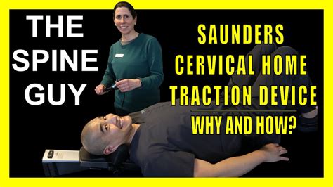 How to use the Saunders Home Cervical Traction Device for a pinched ...