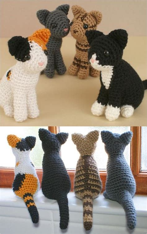 10 Free Crochet Cat Patterns ⋆ DIY Make To