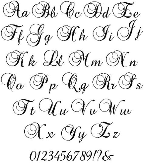 Tattoo Lettering Alphabet, Calligraphy Letters Alphabet, Tattoo Fonts ...