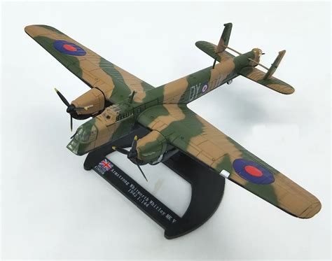 1:144 World War II British Whitney Mk.V heavy bomber Alloy aircraft ...