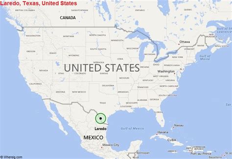 Where is Laredo, TX? / Where is Laredo Texas Located in the US Map