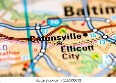 11 Catonsville Maryland Map Stock Photos, Images & Photography ...