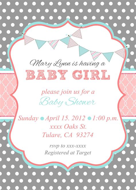 grey email baby shower invitations | FREE Printable Baby Shower ...