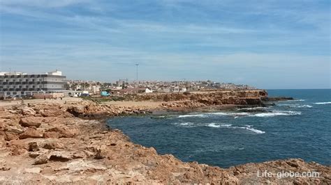 Beaches of Torrevieja. Coast in Torrevieja