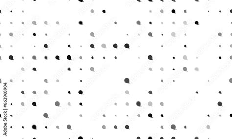 Seamless background pattern of evenly spaced black tape measure symbols ...