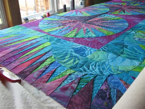 artistic quilting: New York Beauty Quilt