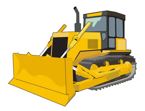 Vector Bulldozer Clip Art Image | Download Free Vector Art | Free-Vectors