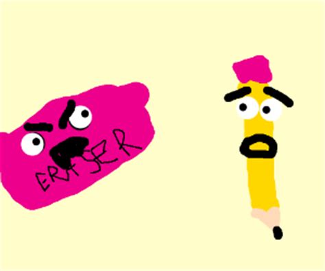 PEN AND ERASER from BFDI! - Drawception