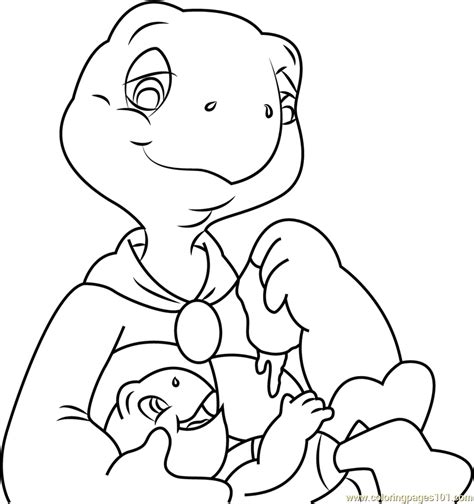 Franklin Peanuts Coloring Pages