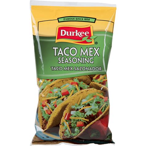 Taco Mex Seasoning - Durkee® Food Away From Home