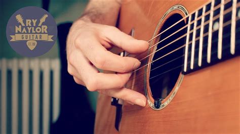 Travis picking guitar lesson - how to learn travis picking technique ...