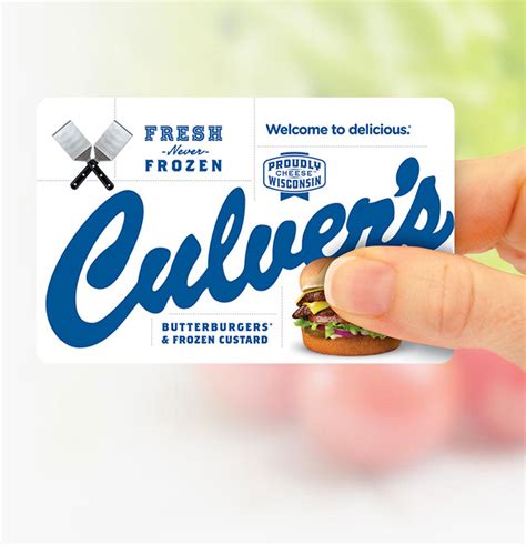 Gift Cards | Purchase a Gift Card Today | Culver's