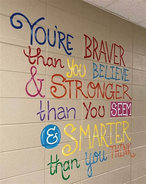 The inspirational quotes on the wall of this Alabama school are giving ...