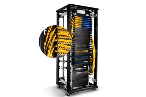 Server Rack Cabinet Cable Management | Cabinets Matttroy