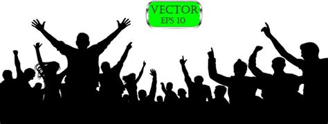 Audience Silhouette Vector Images (over 7,000)