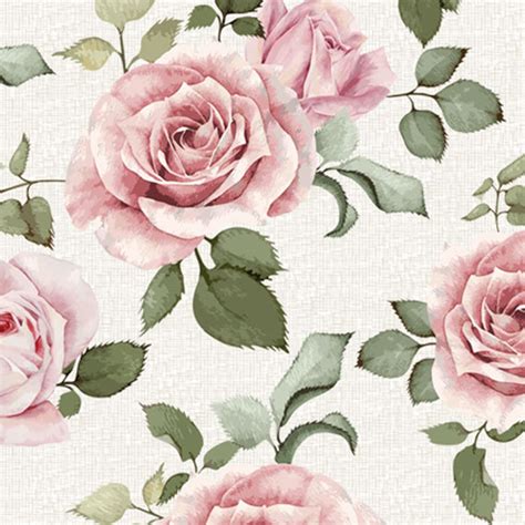 ROSE WALLPAPER Peel & Stick Fabric Wallpaper Repositionable - Etsy