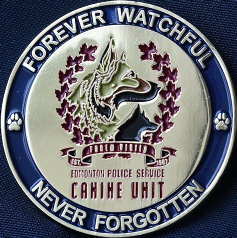 Edmonton Police Service Canine Unit | Challengecoins.ca